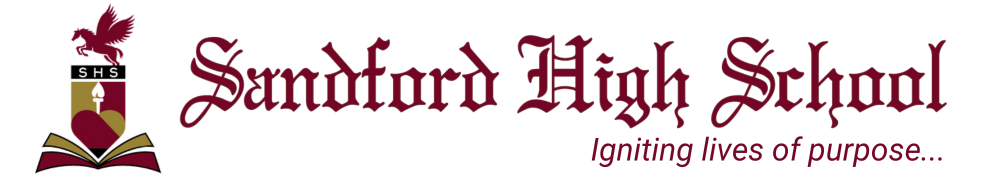 sandford high scool logo image